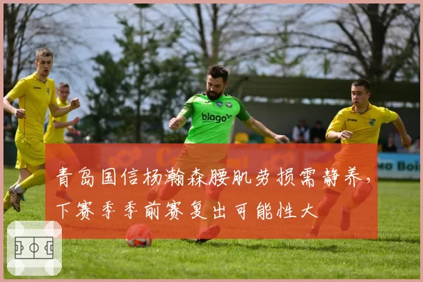 青岛国信杨瀚森腰肌劳损需静养，下赛季季前赛复出可能性大